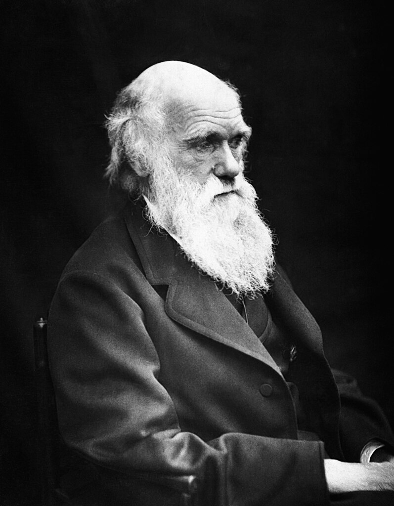 生物學家達爾文(Charles Robert Darwin，1809-1882)